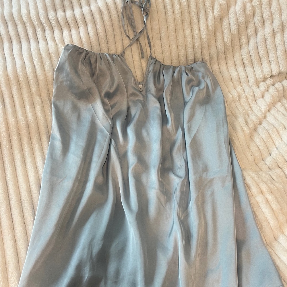 Lovers& Friends baby blue mini dress